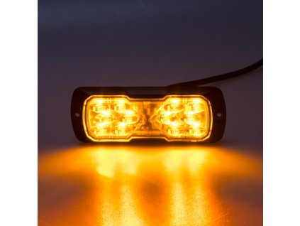151419 profi led vystrazne svetlo 12 24v 11 5w oranzovy ece r65 114x44mm