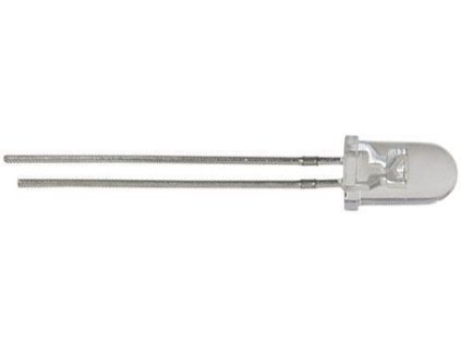 152427 led 5mm bila cira 25cd 20ma 15