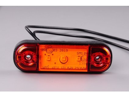 33236 svetlo pozicni w97 led 12plus24v oranzove
