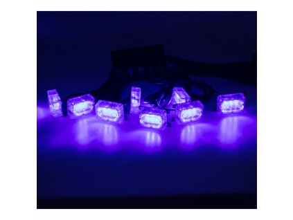 40650 predator led do mrizky 12v modry
