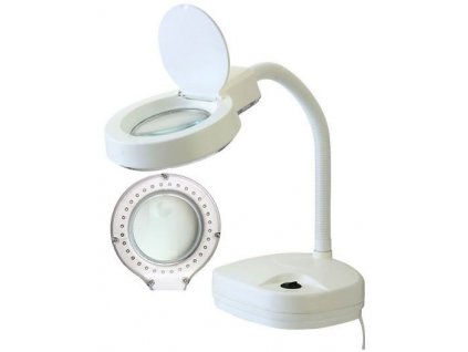 59357 stolni lupa led zd 122led 3 8 dioptr podstavec bila