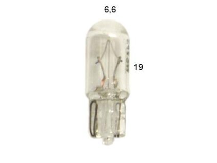 61881 zarovka 24v 3w w2 1x5 1d 6 6x19mm