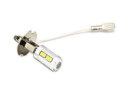 Žárovka LED H3 12V/5W, bílá, 8x SMD5630+3W