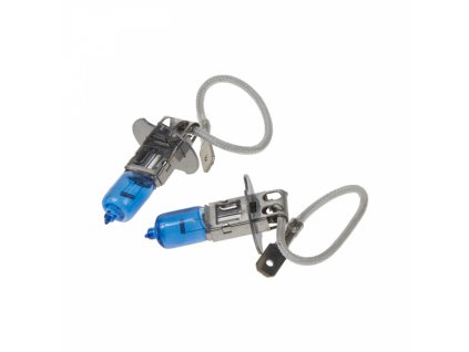 62362 halogen zarovka 12v s patici h3 blue white 4300k 100w