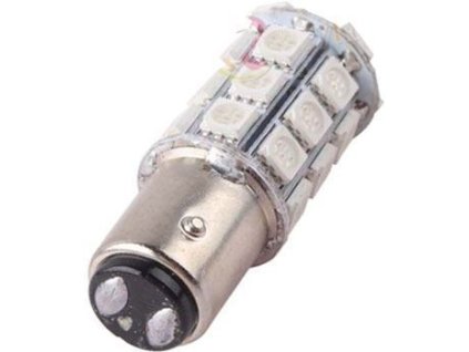 162176 zarovka led bay15d 12v cervena brzdova obrysova 27xsmd5050