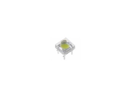 LED Super Flux 7,62x7,62mm zelená 4200÷5800mcd 90° 3÷3,8V