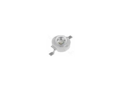 66713 led vykonova emiter p 1w modra 15typlm 140 34v