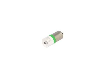 68533 zarovka led zelena ba9s 130vac