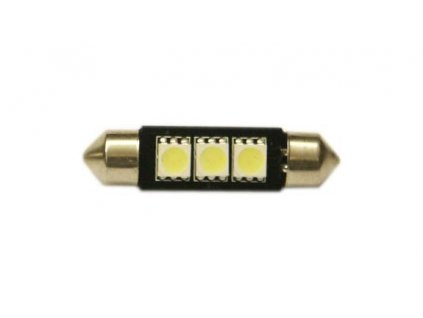 žárovka LED 24V 10W SV 10x36mm čirá SMD