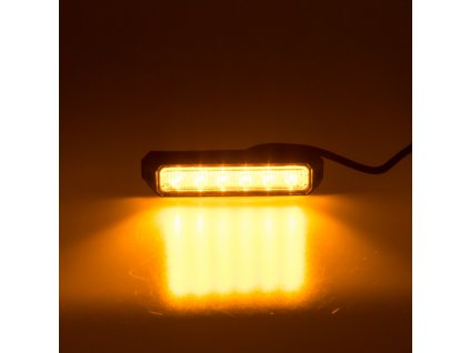 78946 predator 6x3w led 12 24v oranzovy homologace