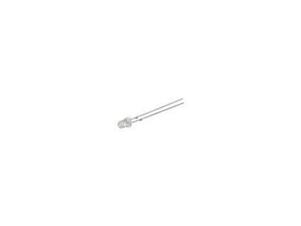 LED 3mm white warm 10000÷12000mcd 30° Front: convex 2.9÷3.6V