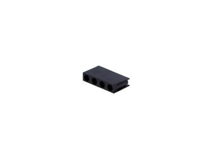 82410 objimka diody led 3mm polyamid uhlova cerna ul94v 2 h 20 4mm