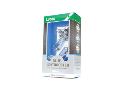 H4 24V 75/70W modrá sada Lightbooster Lucas - P43t