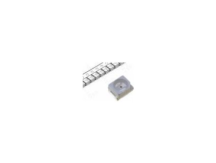 LED SMD 3528,PLCC2 blue 200÷300mcd 3.5x2.8x1.9mm 120° 3.2÷4V