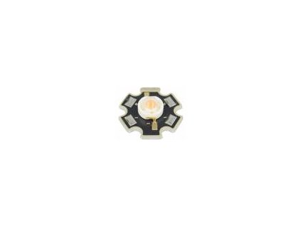 83272 led vykonova star 1w ruzova magenta 23 5 30 6lm 130 350ma