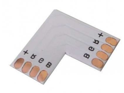 90045 rohova spojka pcb pro led pasky rgb pajeci