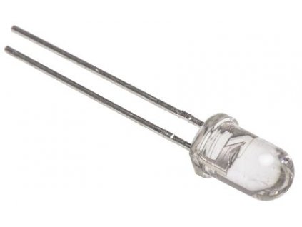 101914 led 5mm cervena 4500 5800mcd 30 2 5 5v 20ma verze blikajici