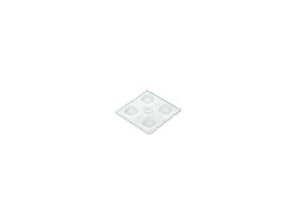 101975 cocka led ctvercovy pruhledna h 7 85mm vnej rozmery 50x50mm