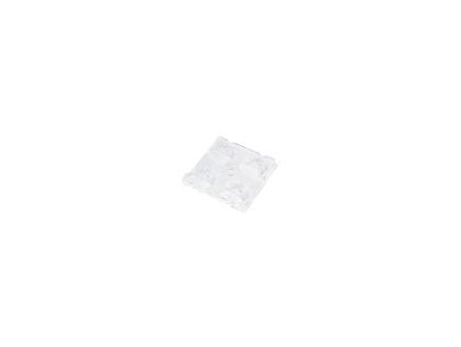 101982 cocka led ctvercovy pruhledna h 7mm vnej rozmery 50x50mm