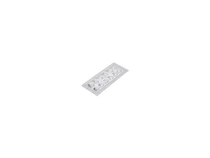 102018 cocka led obdelnikovy pruhledna h 7 92mm urceni lh351z