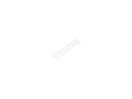 102032 cocka led obdelnikovy mat plexisklo pmma pruhledna h 8 5mm