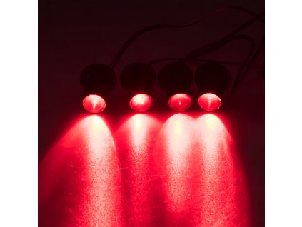 104271 led stroboskop cerveny 4ks 1w