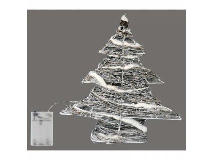 105867 30 led dekor osvetleni stromek ip20 tepla bila