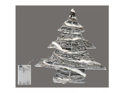 Vánoční osvětlení Emos 30 LED stromek IP20 teplá bílá