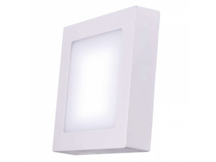 LED panel 170×170, čtvercový přisazený bílý, 12W teplá bílá