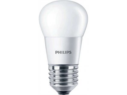 115860 philips e27 5 5w 2700k 470lm nahrada 40w led kapkova zarovka p45 opal