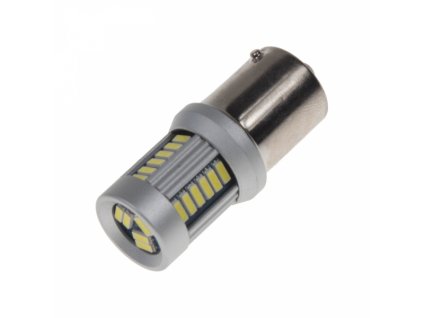 LED žárovka BA15d (jednovlákno) bílá 12V-24V 30LED/4014SMD