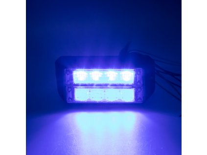 PROFI DUAL výstražné LED světlo vnější 12-24V modré ECE R65