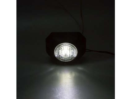 PROFI výstražné LED světlo vnější 12-24V bílé ECE R65