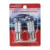 LED žárovka 12V s paticí BAY 15d(dvouvlákno) oranžová 28LED/3SMD