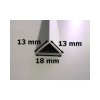 LED profil TRIANGEL - Profil bez krytu 2m