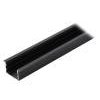 165034 profil pro moduly led zapustene cerna l 1m hlinik eloxovane