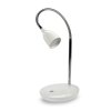 LED stolní lampička 2,5W, 3000K, podstavec, bílá