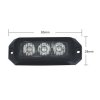 PREDATOR 3x3W LED 12-24V oranžový homologace