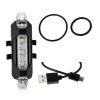 Svítilna na kolo přední, 5xLED, 15lm, USB, nabíjecí, bílá