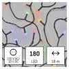 201655 led vanocni retez 18 m venkovni i vnitrni multicolor programy
