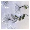 LED světelný řetěz - svítící trsy, nano, 5,2 m, vnitřní, studená bílá, časovač