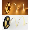 LED COB světelný pás 5m, 10W/m, 1000lm/m, CRi90, IP44, teplá bílá