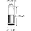 Žárovka: miniaturní SUB-MIDGET 12V 60mA Baňka: T1 průměr: 4mm L: 14mm