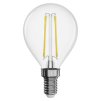 LED žárovka Filament Mini Globe 1,8W E14 teplá bílá
