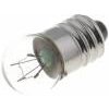 Žárovka: miniaturní E10 12VDC 100mA Baňka: kulová 1,2W L: 24mm