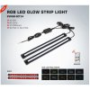 LED osvětlení vnitřní/vnější RGB 12/24V, RF ovladač, 2 pásky