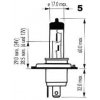 H4 24V 75/70W P43t HD otřesuvzdorná