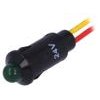 3004 kontrolka led vypoukla 24vdc otv 8 2mm ip40 polyamid