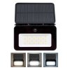 240716 solight led solarni svetelko se senzorem 6w 660lm 3cct li ion cerna
