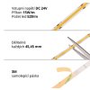 COB LED pásek 24COB15 vnitřní - Teplá bílá